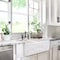 Nantucket Sinks Double Bowl Farmhouse Fireclay Sink with Filigree Apron FCFS3318D-Filigree - alternate 7